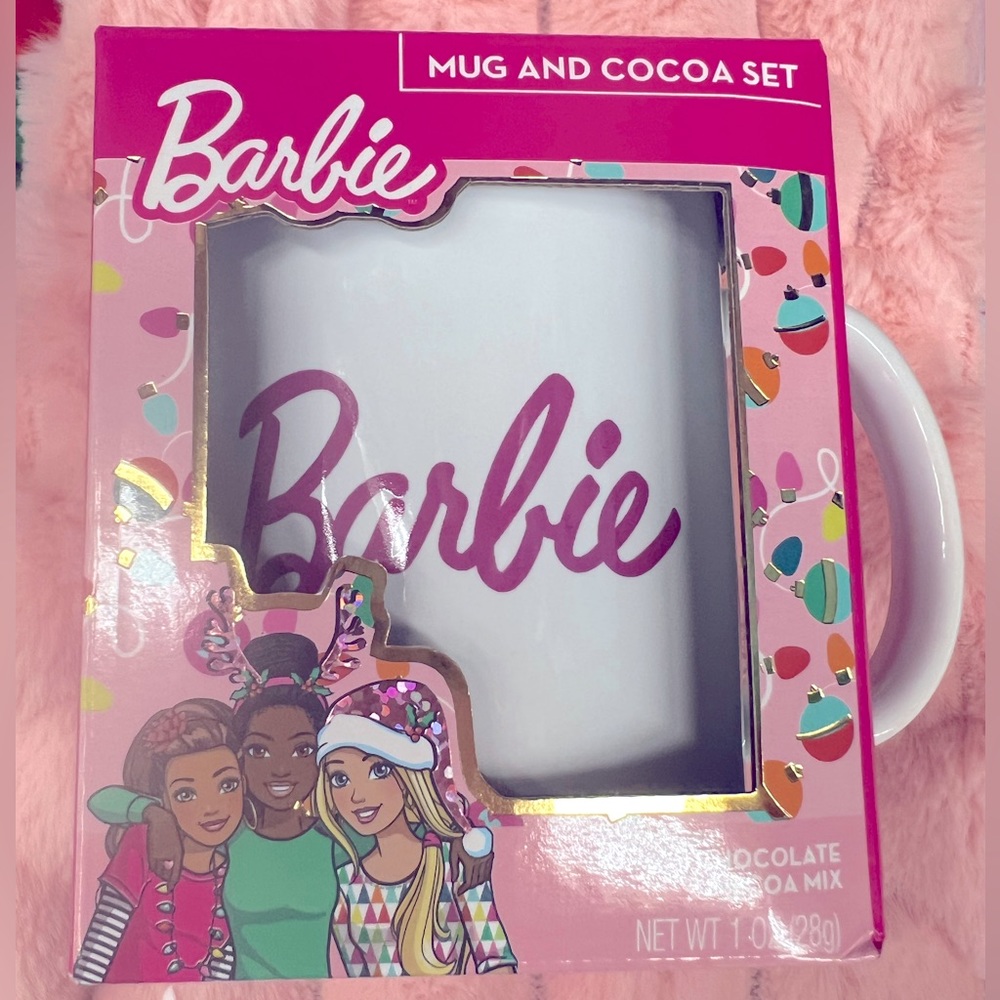 Barbie Mug Cocoa Set